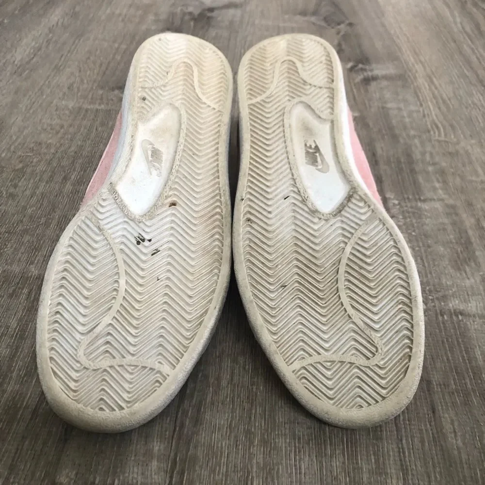 Nike Blazer Low CS Tech Craft Mens Size 13‎ Pink White Athletic Shoes Sneakers